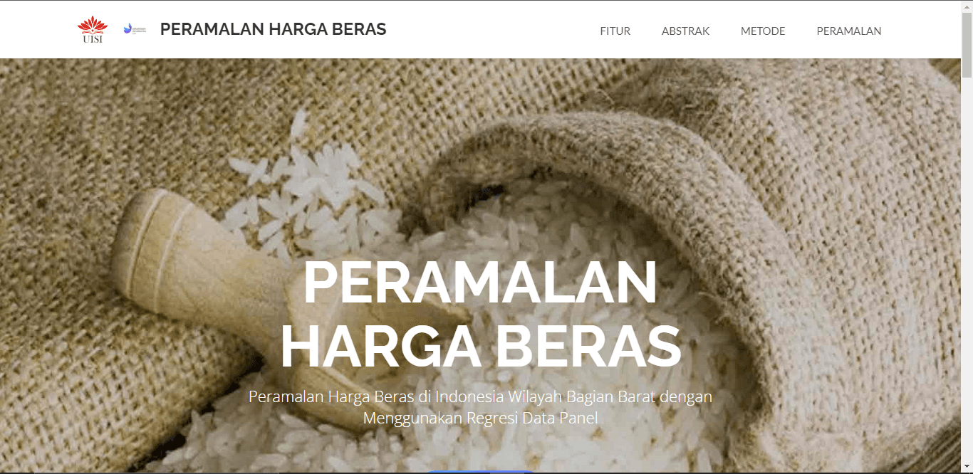 Forecasting Rice Price