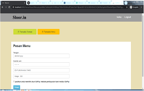 Web Reservation Sloor.in